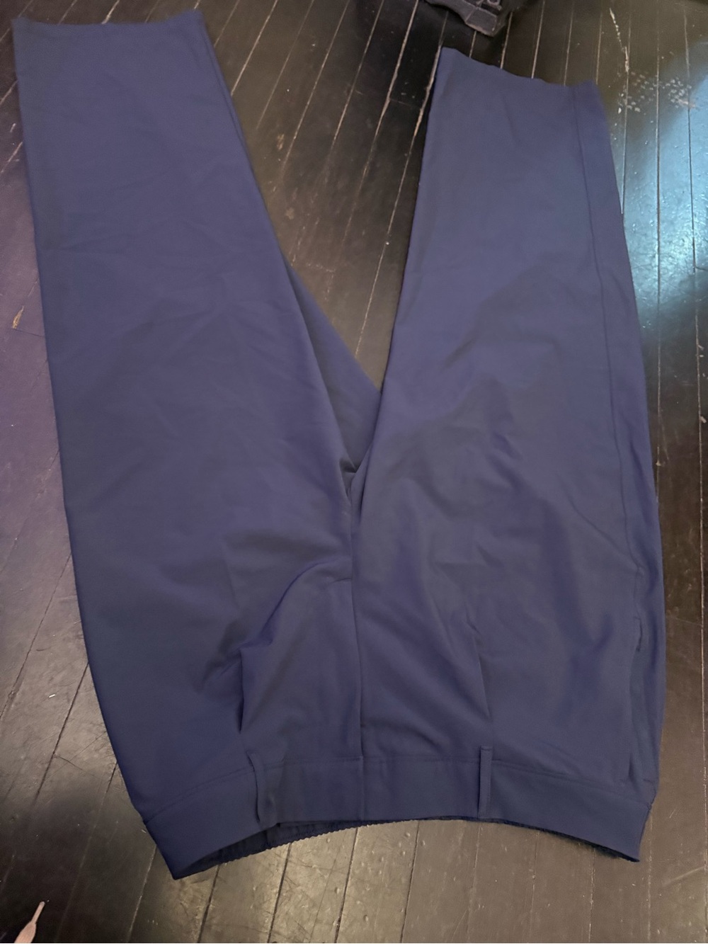 All in Motion Navy Wide Leg Athletic Pants Women’s Large Stretch Pull-On